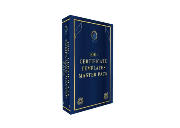 Certificate Templates Master Pack