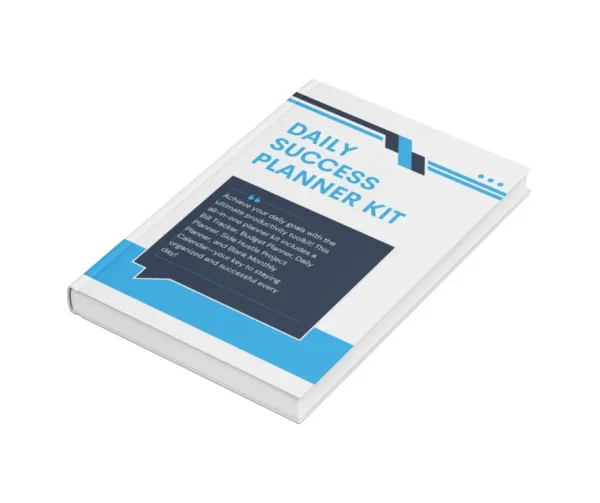 Daily Success Planner Kit