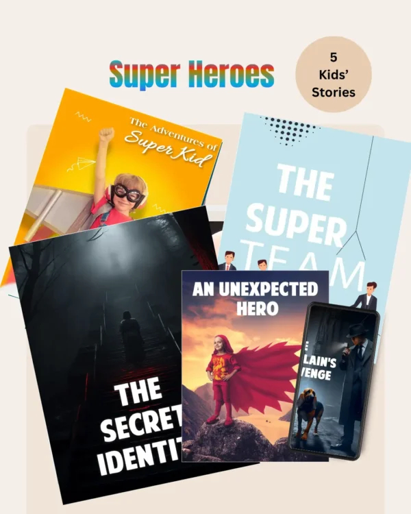 Kids Storybook Super Heroes