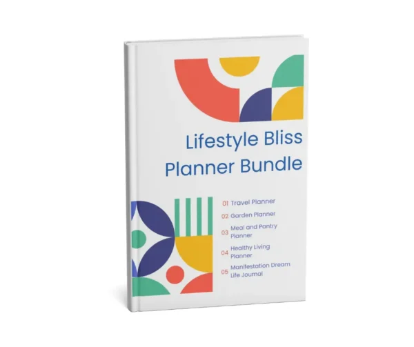 Lifestyle Bliss Planner