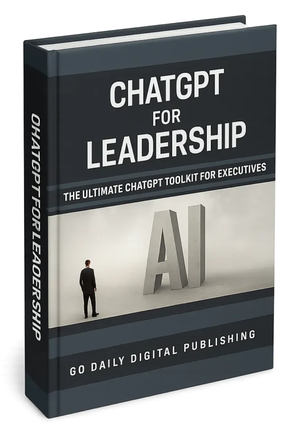 ChatGPT for Leadership cover